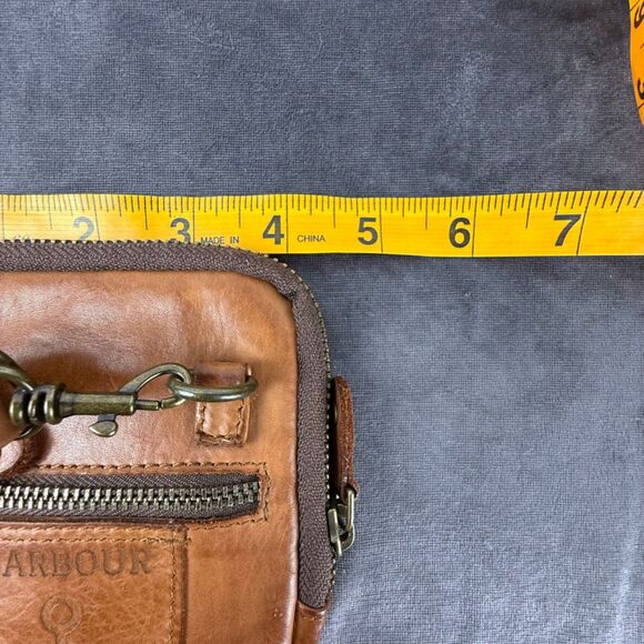 Harbour 2nd Mini Leather Phone Wallet Crossbody Bag – Adjustable Strap - Picture 6 of 14